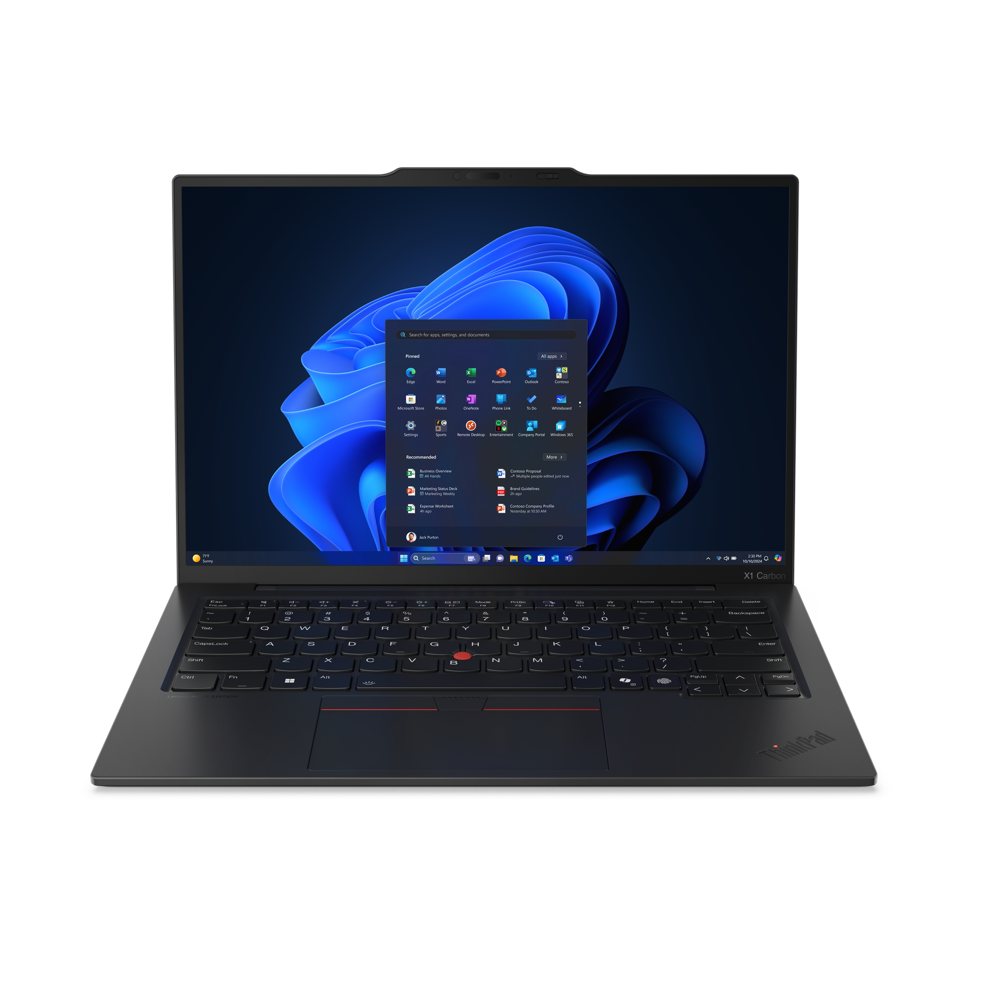 Lenovo™ ThinkPad® X1 Carbon (Gen.13) Ultrabook Modell 21NS-00MM