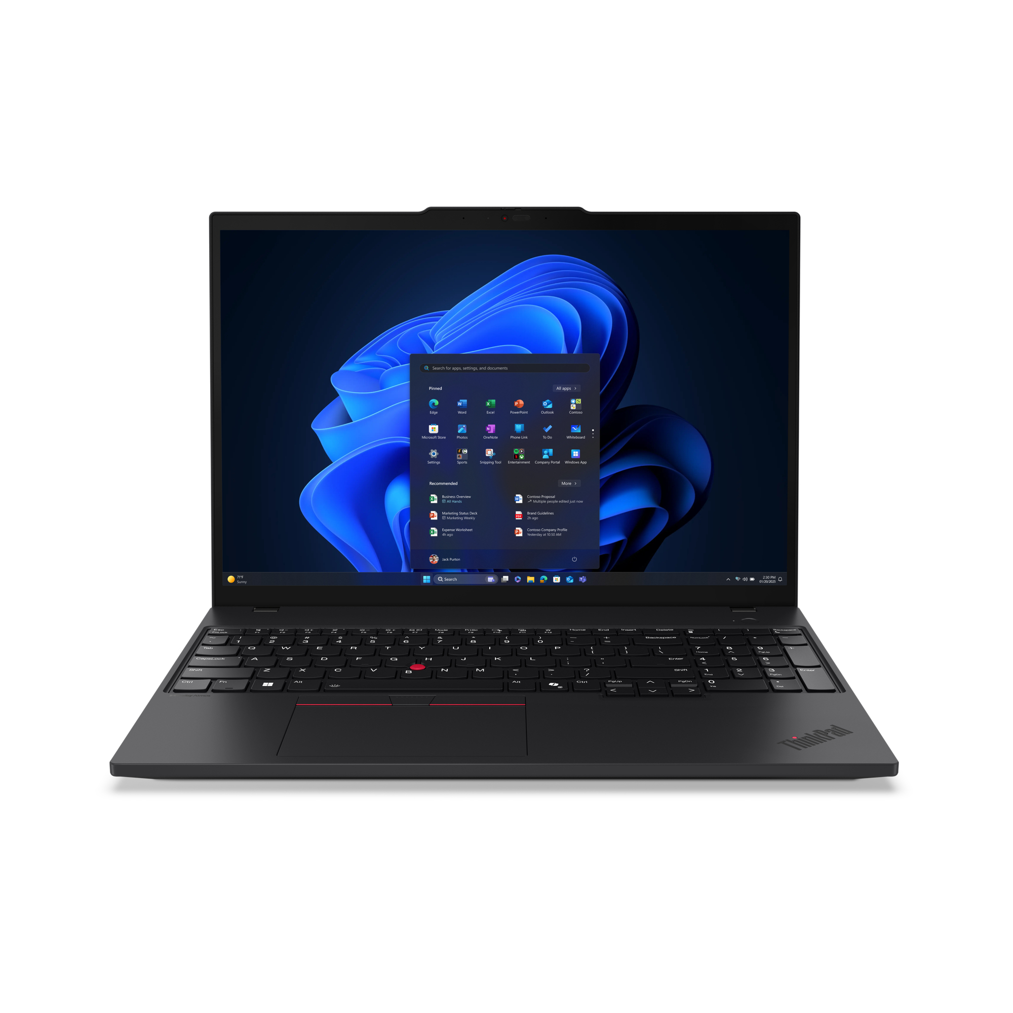 Lenovo™ ThinkPad® T16 (Gen.4) Notebook Modell 21QE-002P