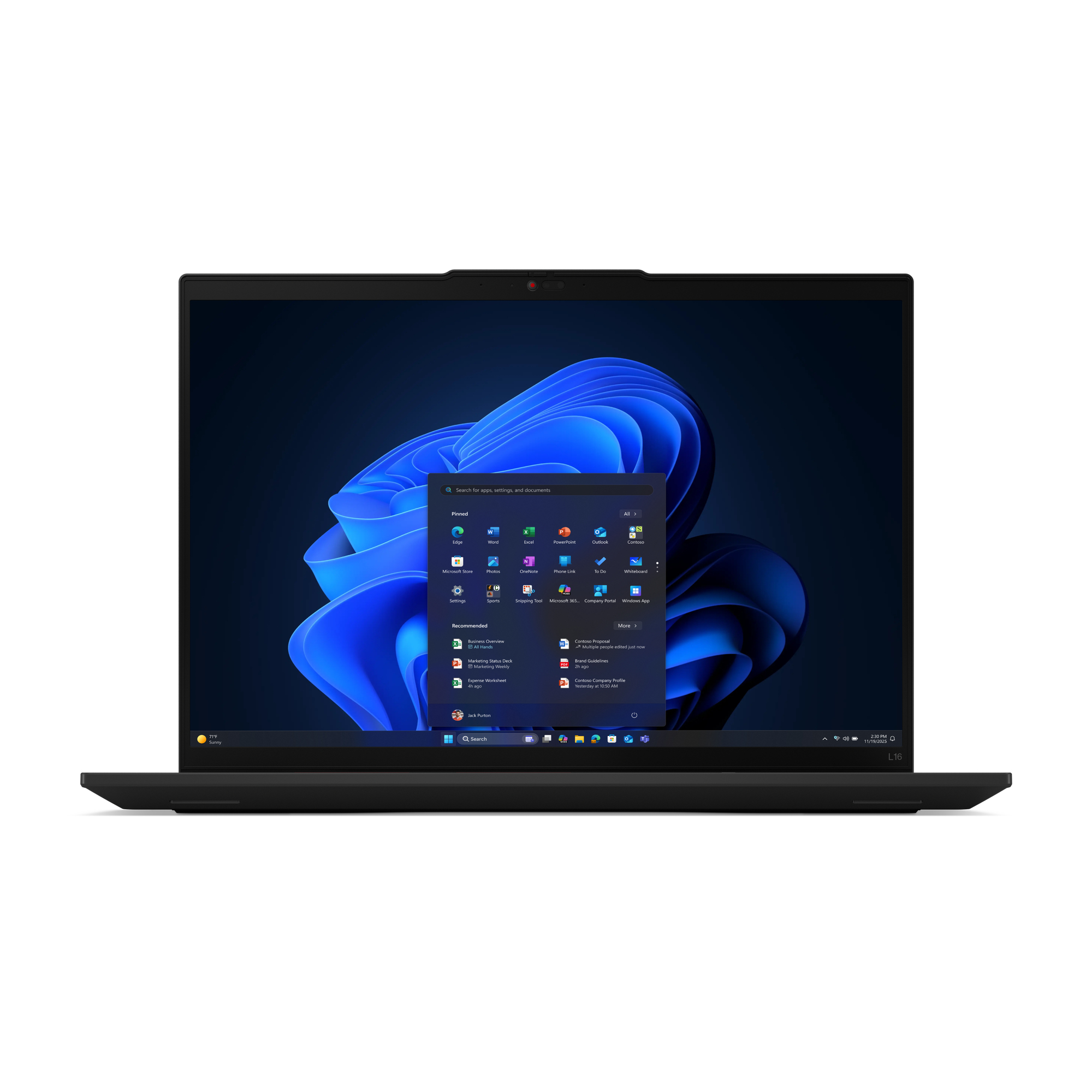 Lenovo™ ThinkPad® L16 (Gen. 2) Notebook Modell 21SC-0028
