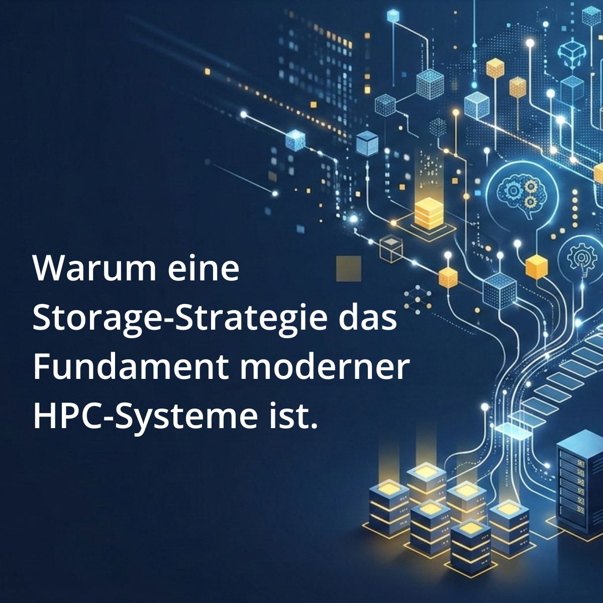 Jenseits der Rechenpower: Warum eine Storage-Strategie das Fundament moderner HPC-Systeme ist