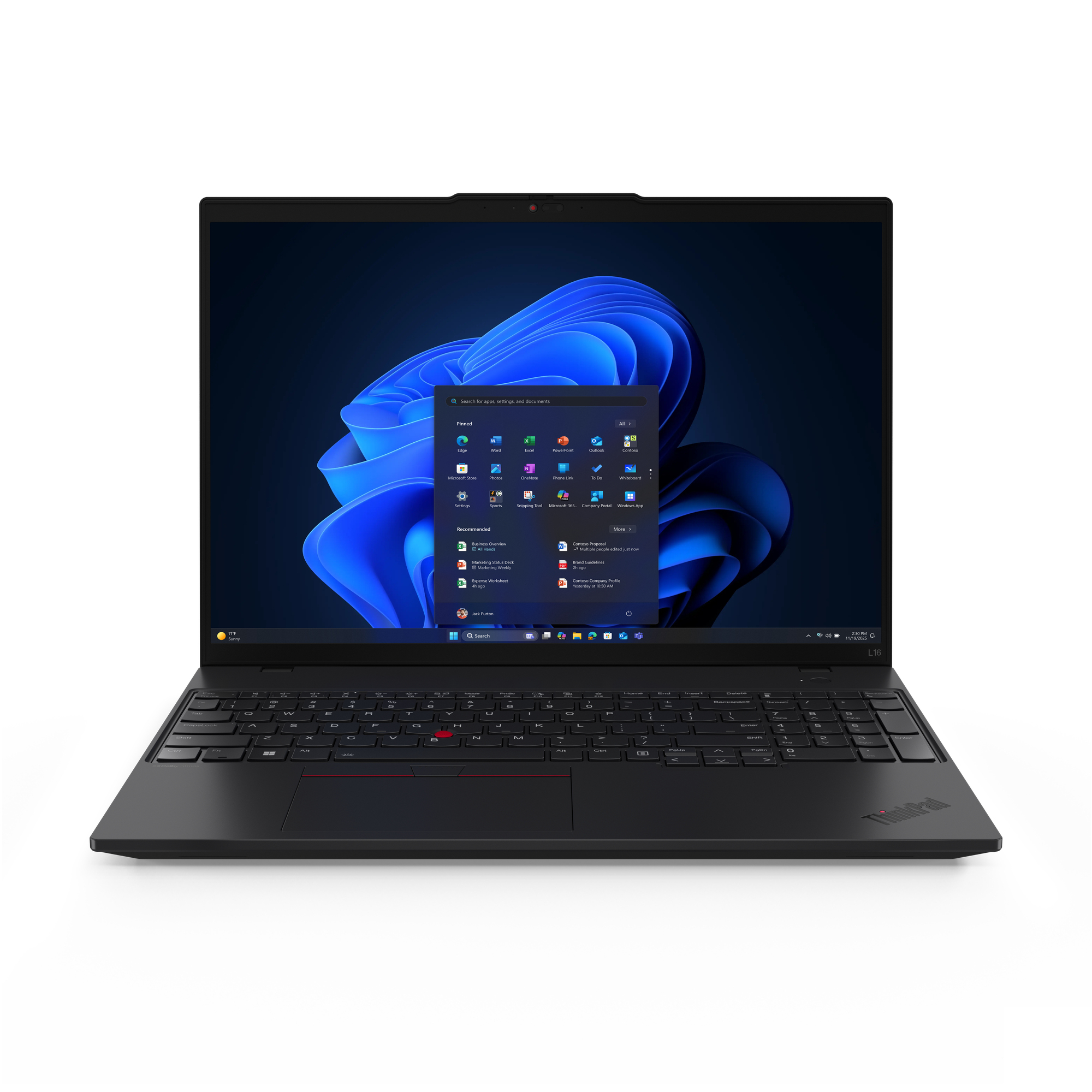 Lenovo™ ThinkPad® L16 (Gen. 2) Notebook Modell 21SC-0007