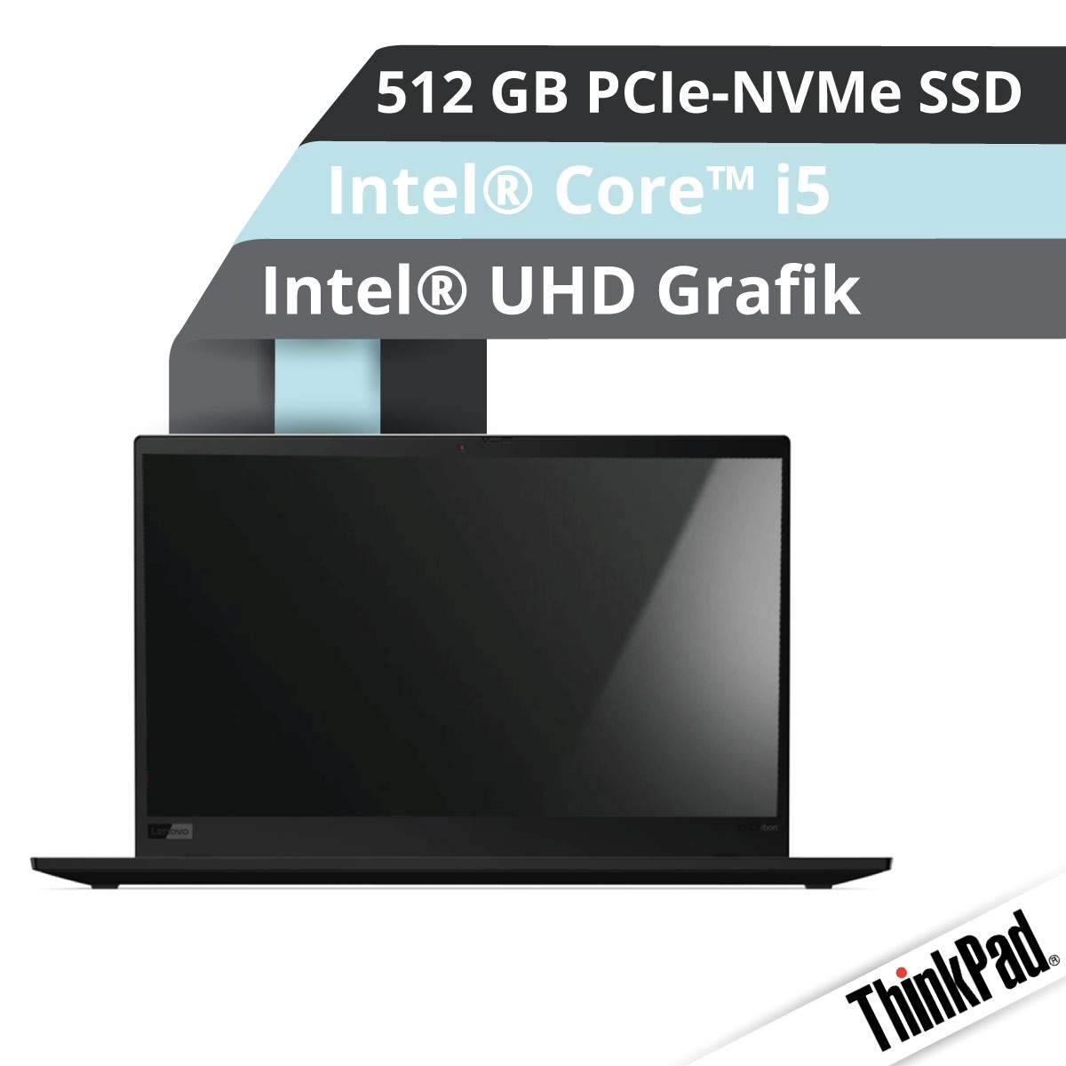 (EOL) Lenovo™ ThinkPad® X1 Carbon (7. Gen) Ultrabook Modell 20QD-00M7