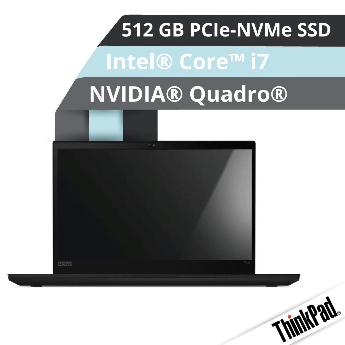 (EOL) Lenovo™ ThinkPad® P43s Workstation Modell 20RH-002F