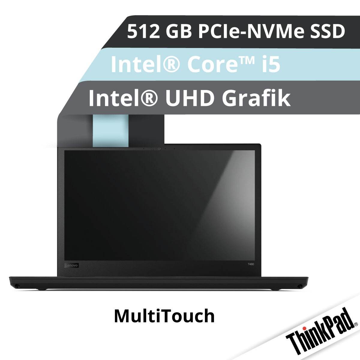 (EOL) Lenovo™ ThinkPad® T480 Notebook Modell 20L5-0003