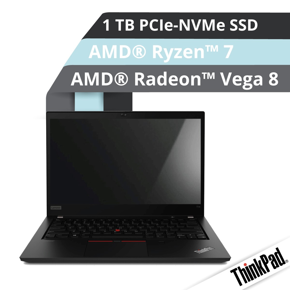 (EOL) Lenovo™ ThinkPad® T14s (Gen.2) Notebook Modell 20XF-006G