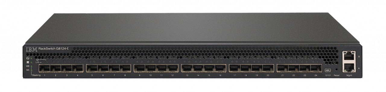 Lenovo® System Networking Virtual Fabric 10Gb G8124ER Rack Switch