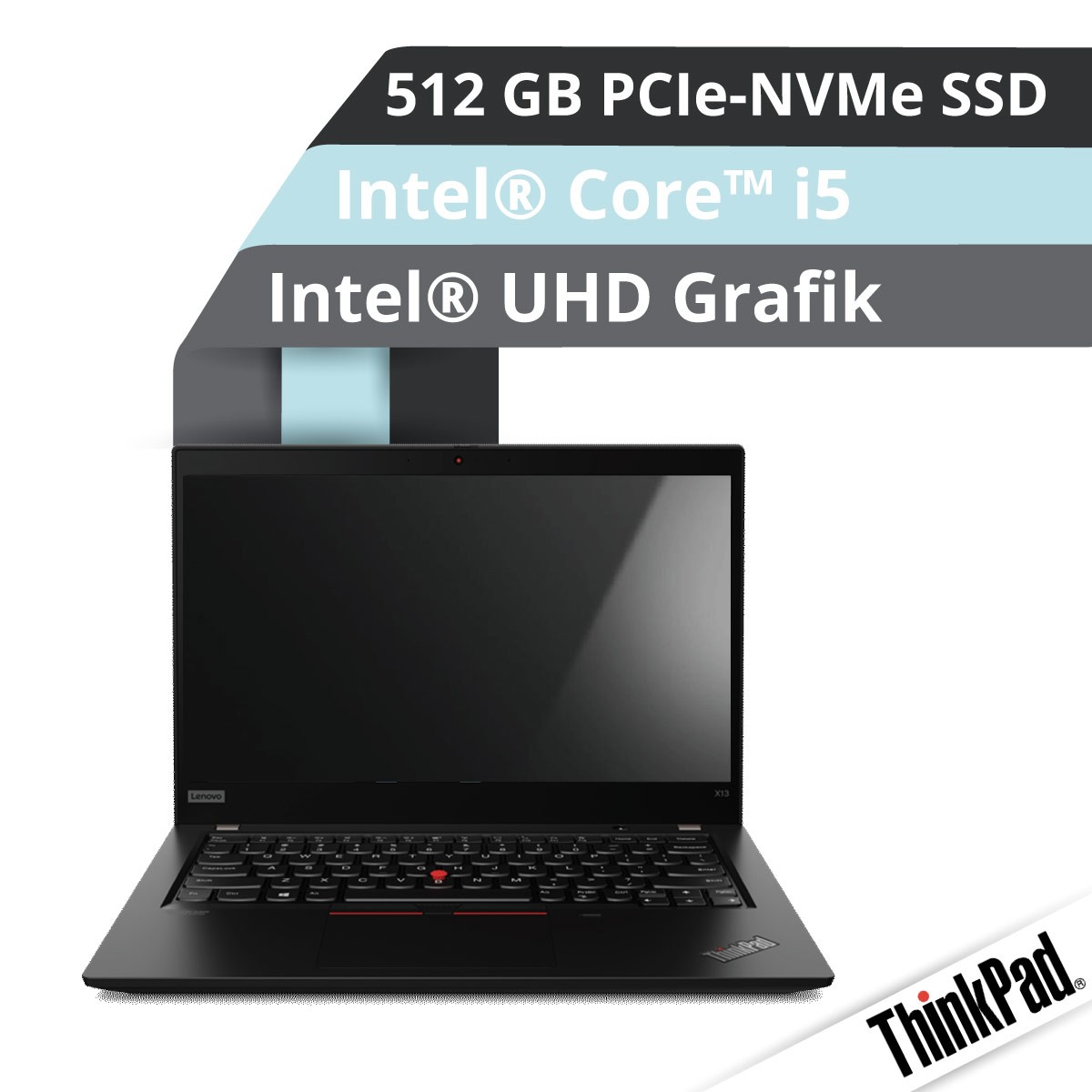 (EOL) Lenovo™ ThinkPad® X13 Notebook Modell 20T2-0033