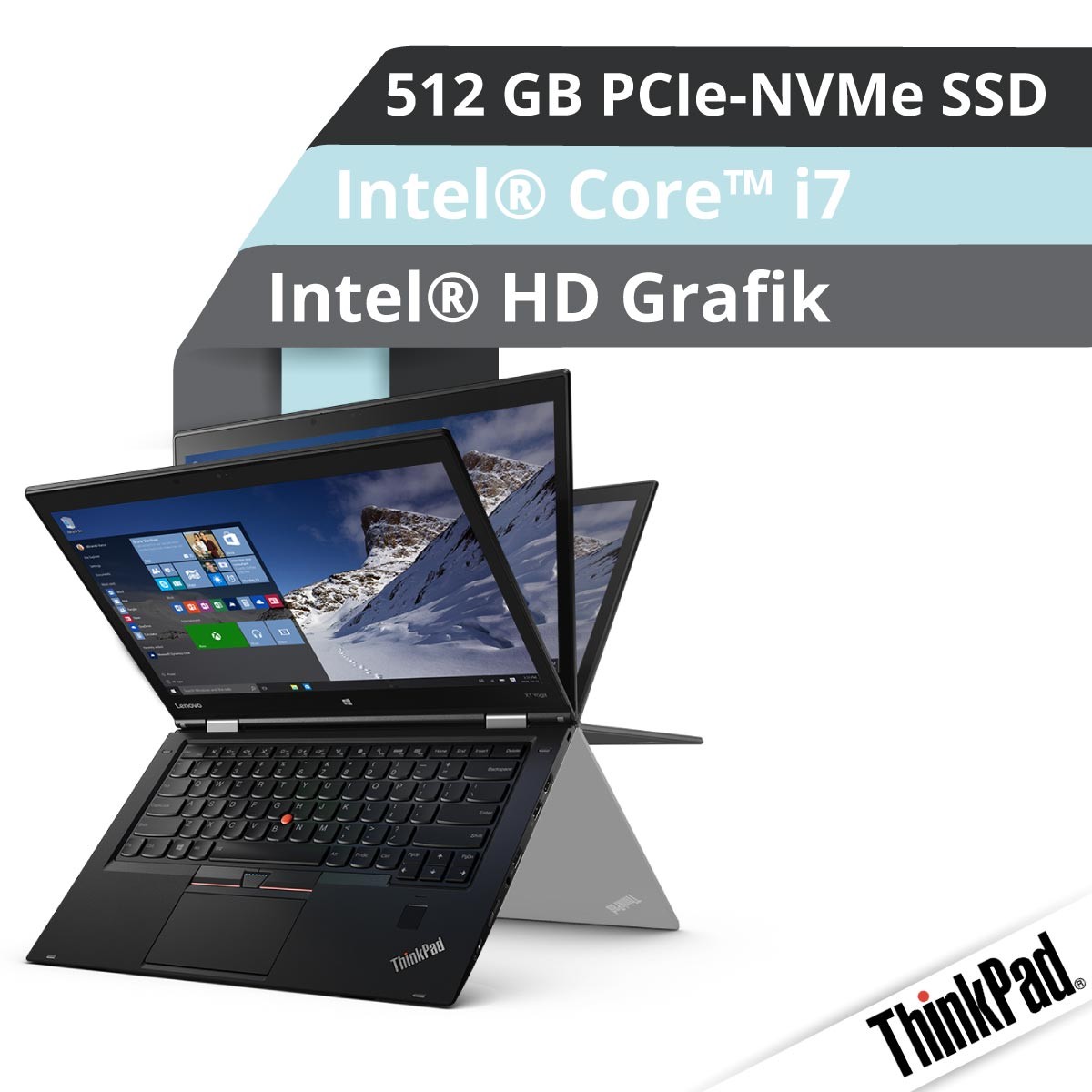 Lenovo™ ThinkPad® X1 Yoga Ultrabook Modell 20JD-0053 Demoartikel