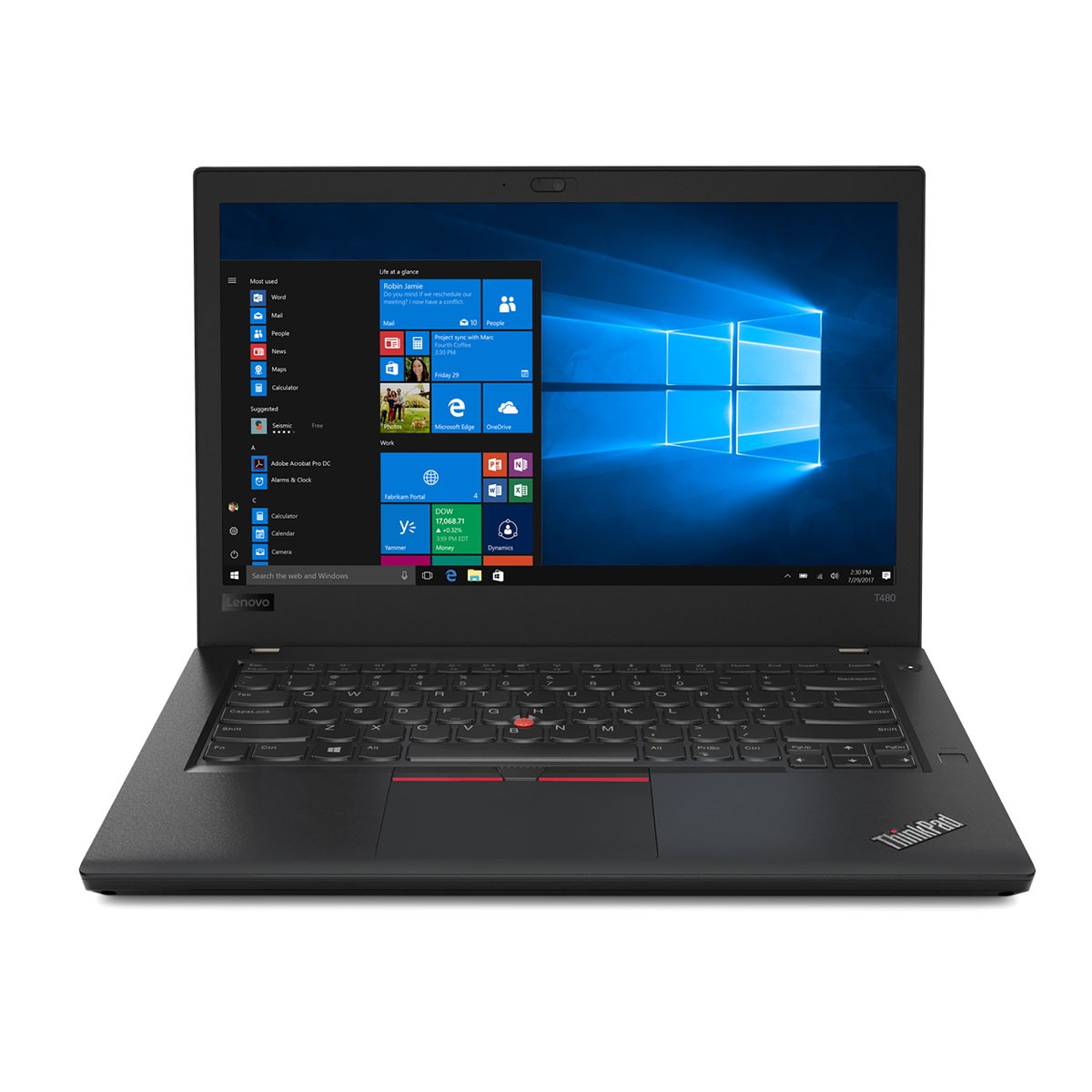 (EOL) Lenovo™ ThinkPad® T480 Notebook-Konfigurator Modell 20L5-CTO