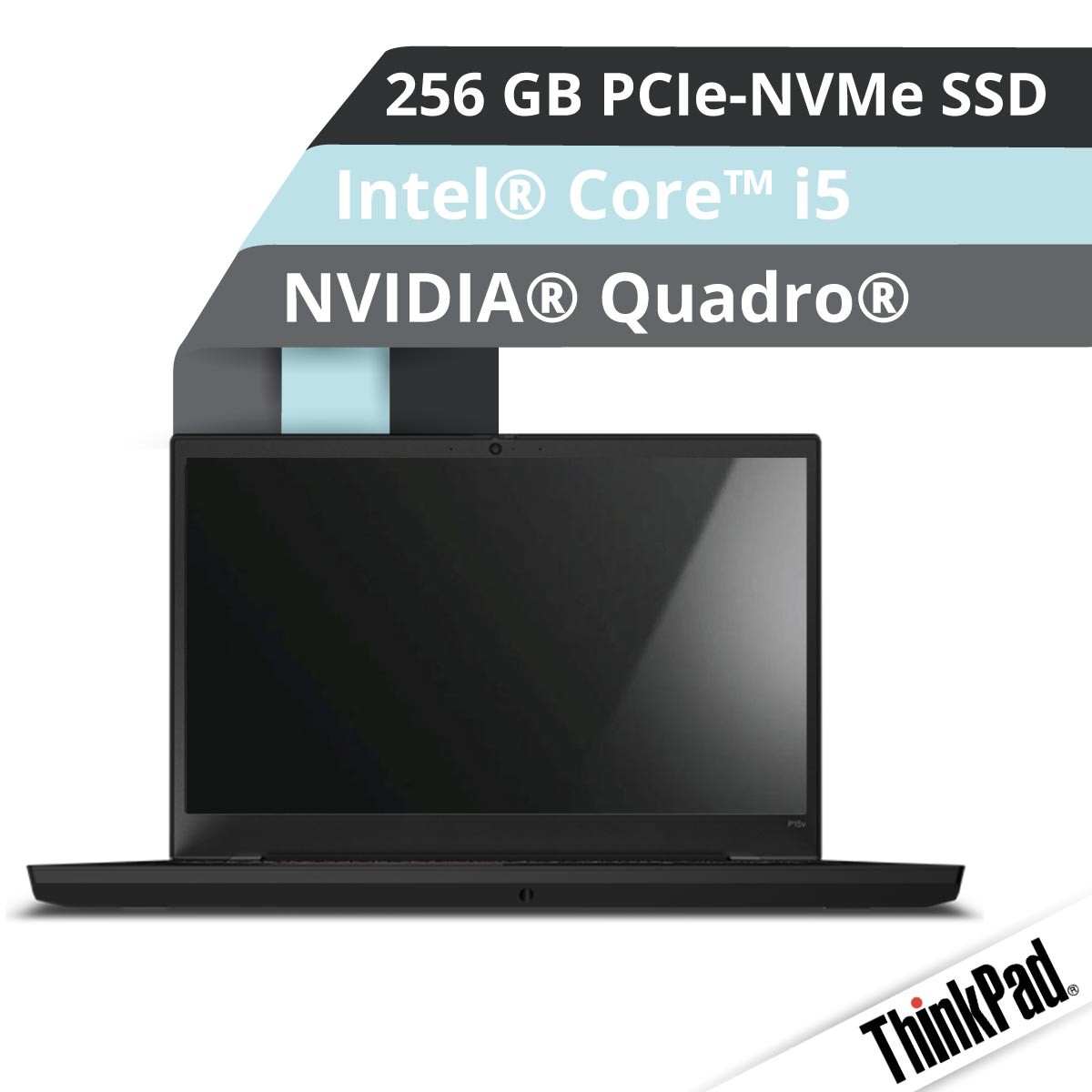 (EOL) Lenovo™ ThinkPad® P15v Notebook Modell 20TQ-0040