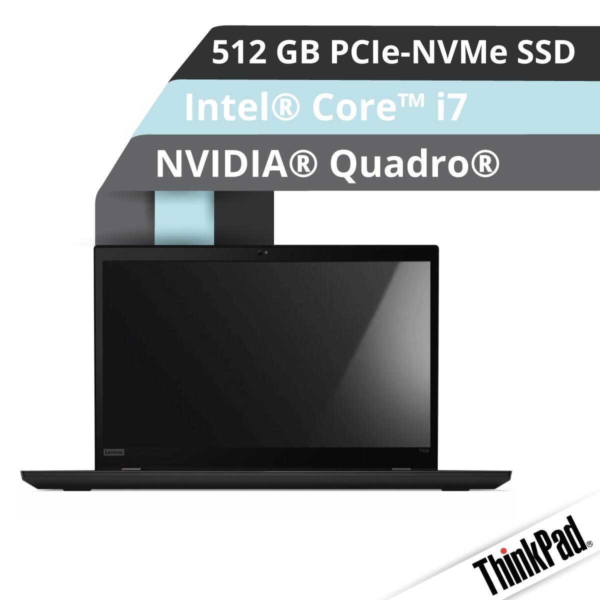 (EOL) Lenovo™ ThinkPad® P53s Workstation Modell 20N6-001J
