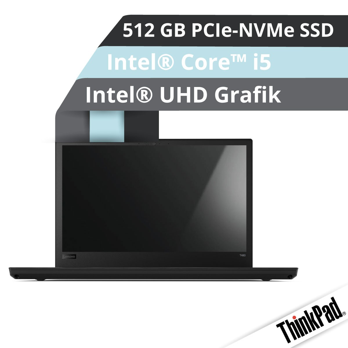 (EOL) Lenovo™ ThinkPad® T480 Notebook Modell 20L5-0063