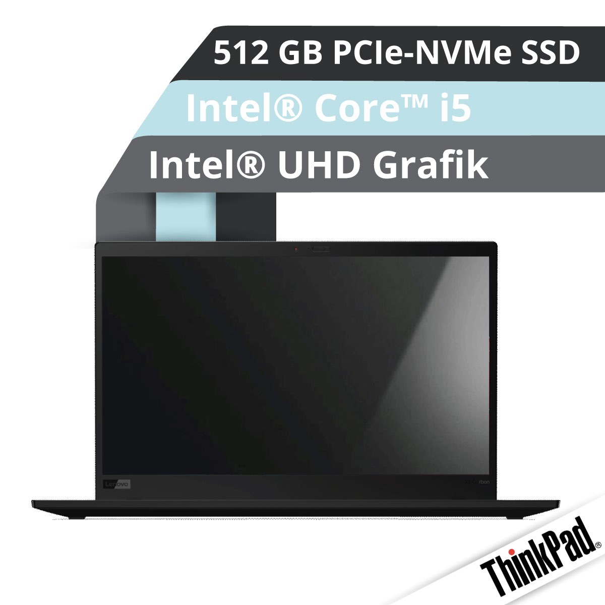 (EOL) Lenovo™ ThinkPad® X1 Carbon (8. Gen) Ultrabook Modell 20U9-0062