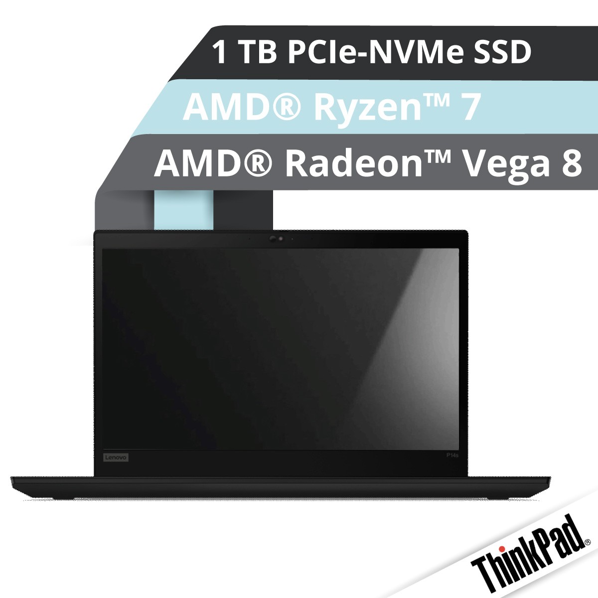 (EOL) Lenovo™ ThinkPad® P14s (Gen.2) Notebook Modell 21A1-S00E