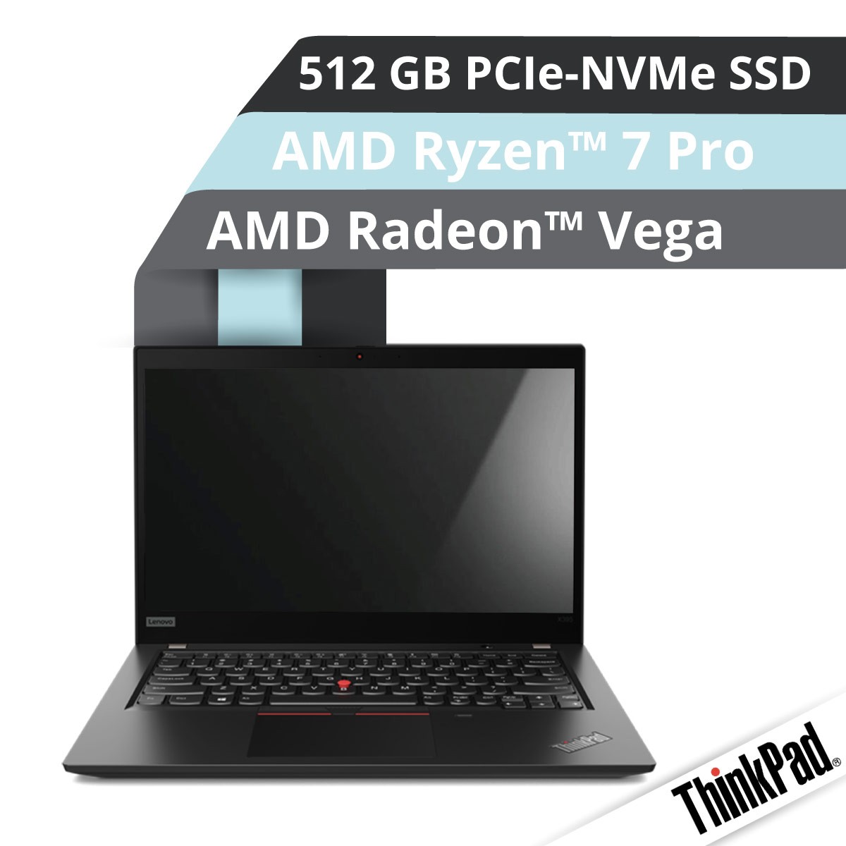 (EOL) Lenovo™ ThinkPad® X395 Notebook Modell 20NL-000H
