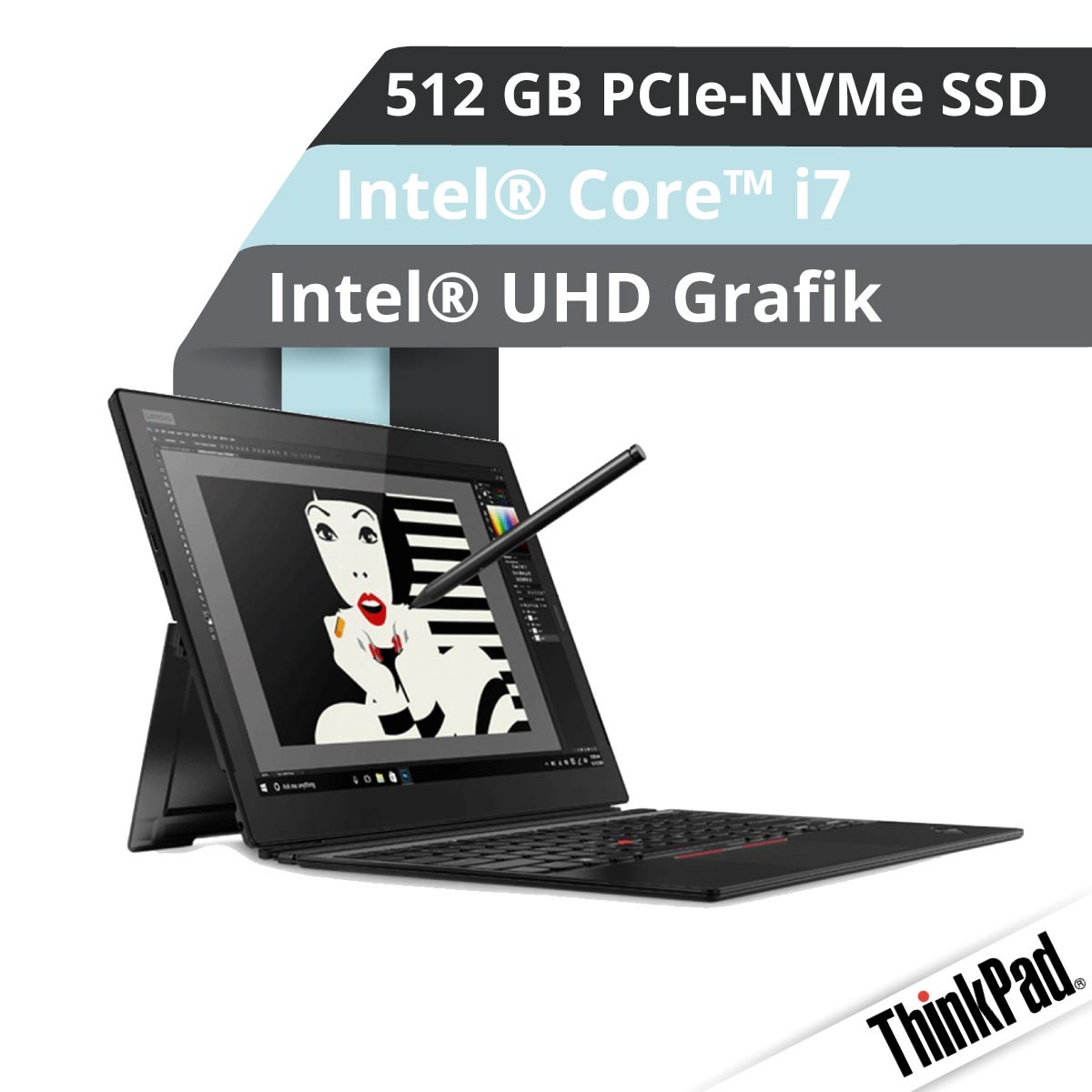Lenovo™ ThinkPad® X1 Tablet Modell 20KJ-001K Demoartikel