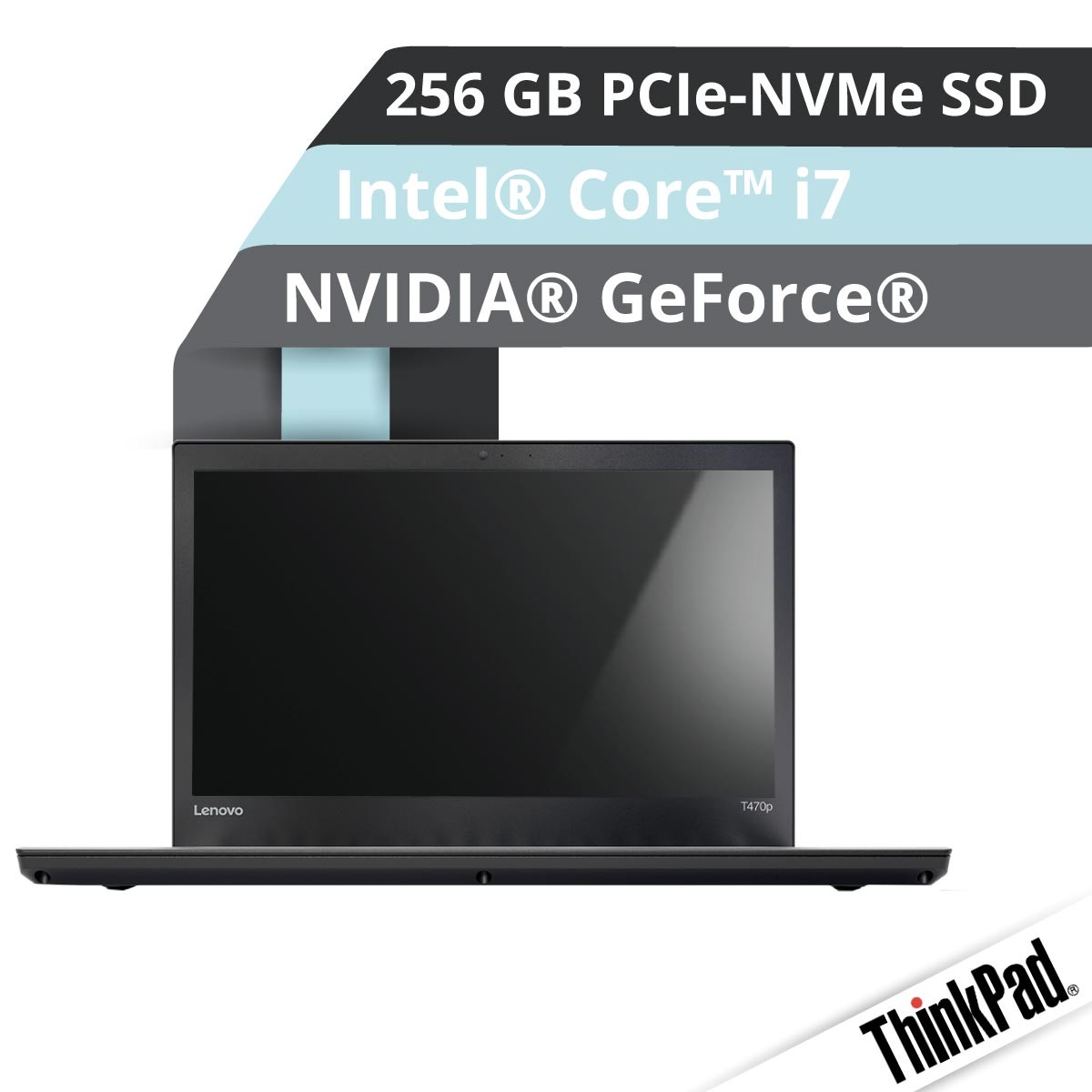 (EOL) Lenovo™ ThinkPad® T470p Notebook Modell 20J6-0018