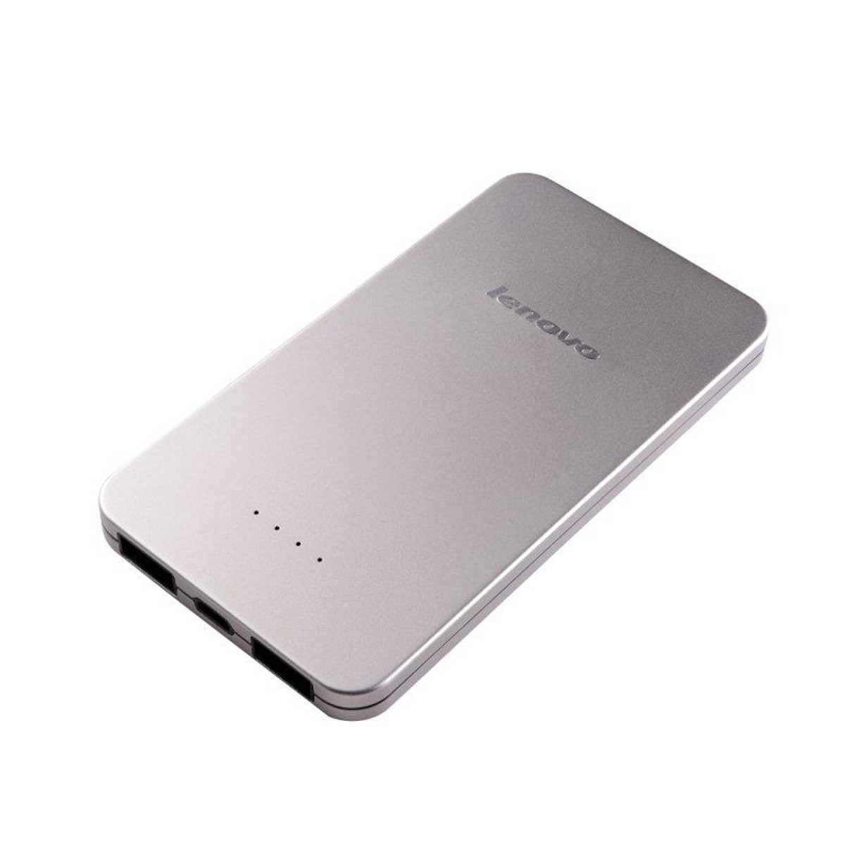 (EOL) Lenovo® 5000mAh Portable Power Bank für Tablets oder Smartphones (Silber)