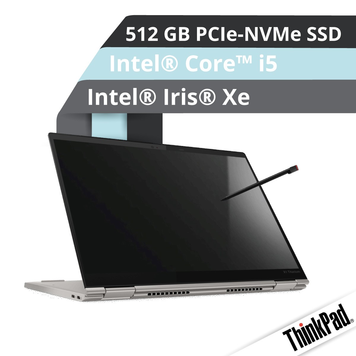 (EOL) Lenovo™ ThinkPad® X1 Titanium Yoga Notebook Modell 20QA-001Q