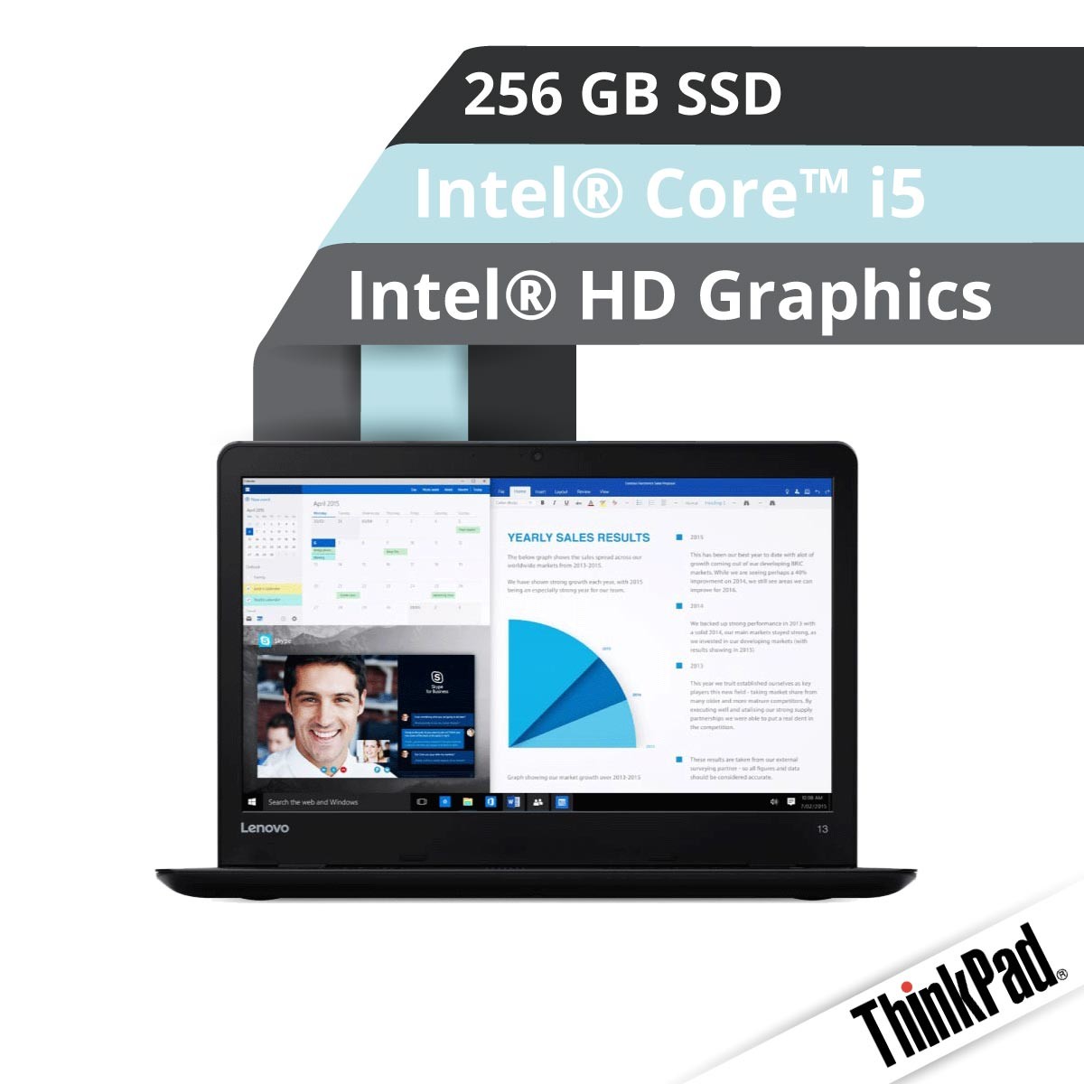(EOL) Lenovo™ ThinkPad® 13 Notebook Modell 20J2-S00F