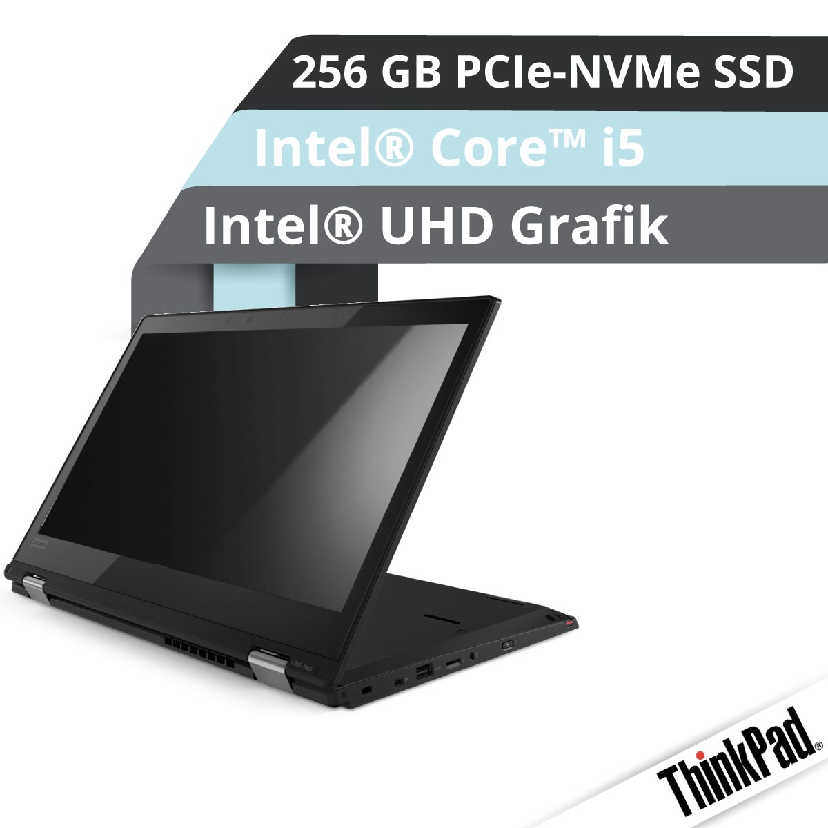 (EOL) Lenovo™ ThinkPad® X380 Yoga Notebook Modell 20LH-000P