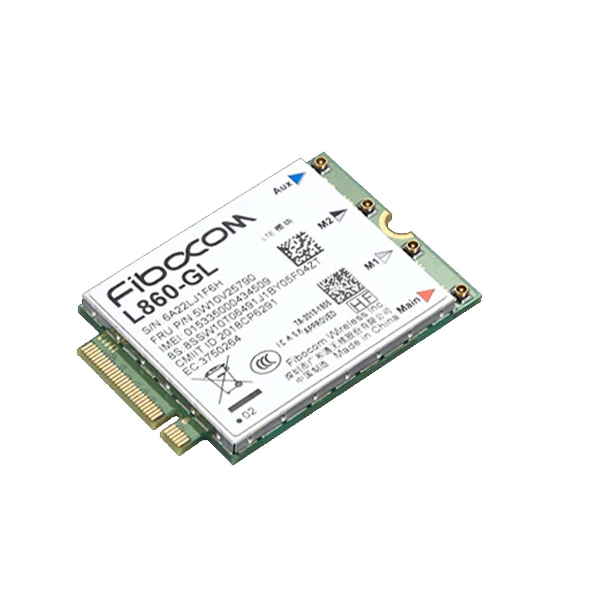 (EOL) Lenovo™ ThinkPad® Fibocom L860-GL CAT16 M.2 WWAN Module
