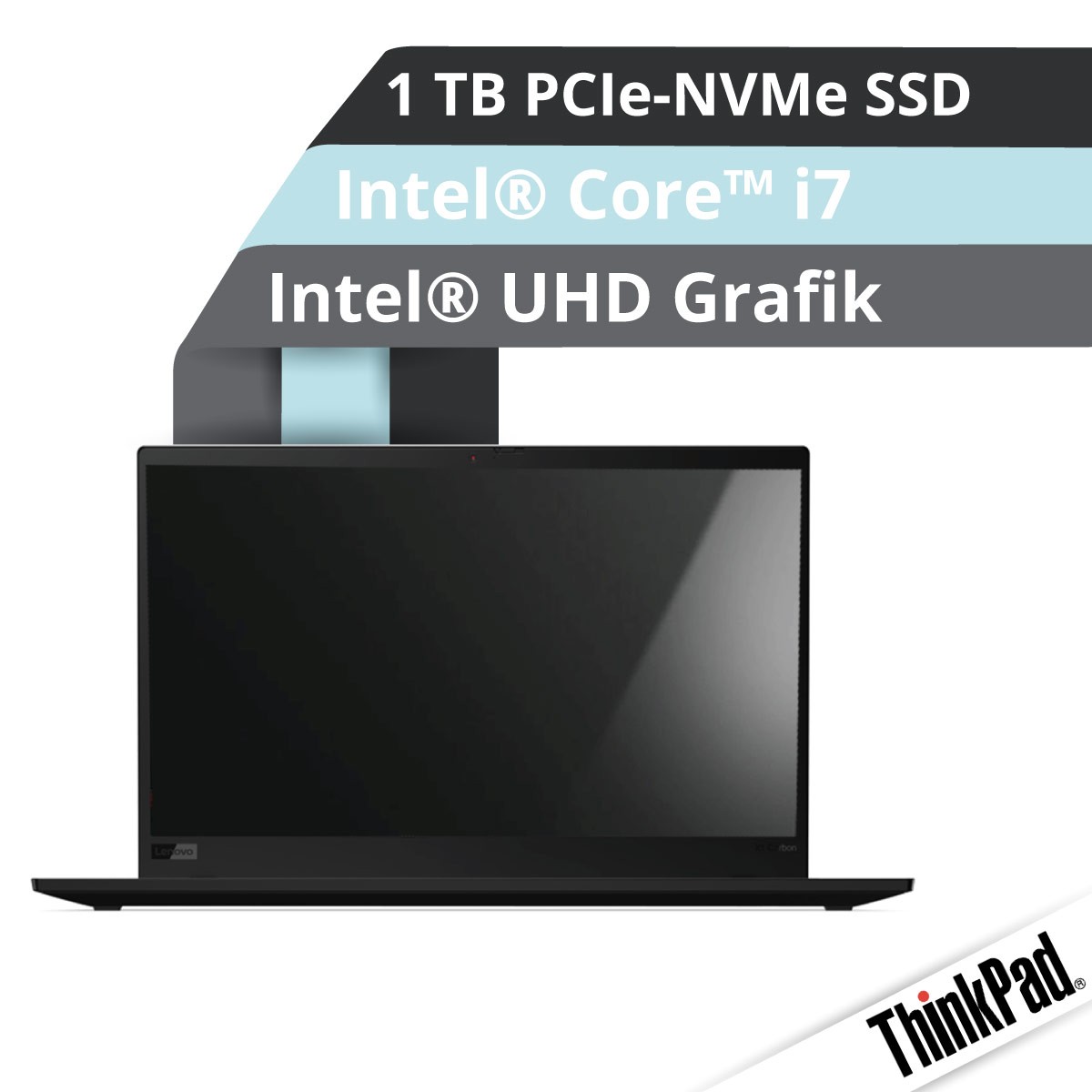 (EOL) Lenovo™ ThinkPad® X1 Carbon (7. Gen) Ultrabook Modell 20QD-003M