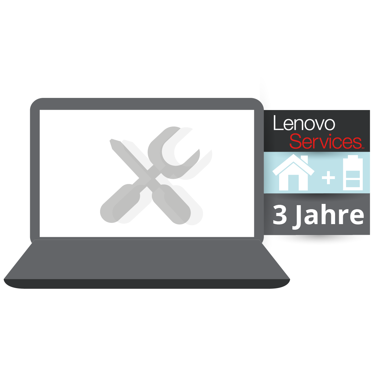 (EOL) Lenovo™ ThinkPlus® 3 Jahre Vor-Ort-Service (NBD) + Sealed Battery Replacement