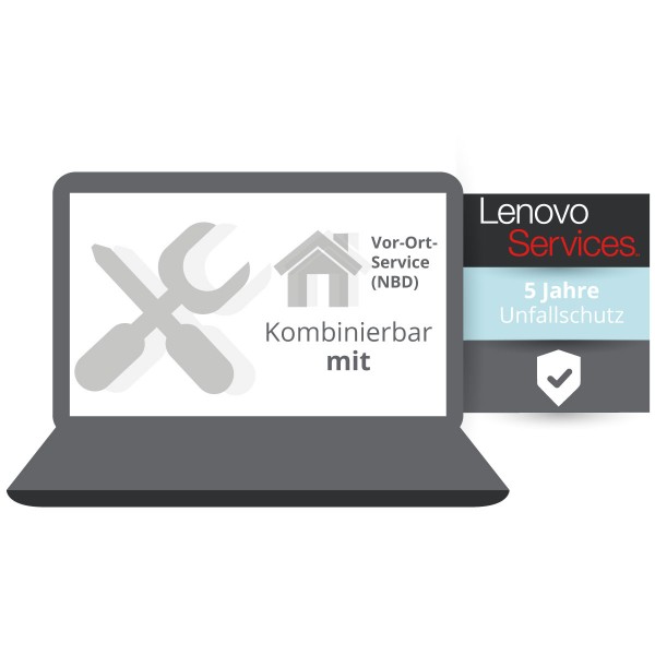 Lenovo Garantieerweiterung 5 Jahre Unfallschutz für Ihr ThinkPad