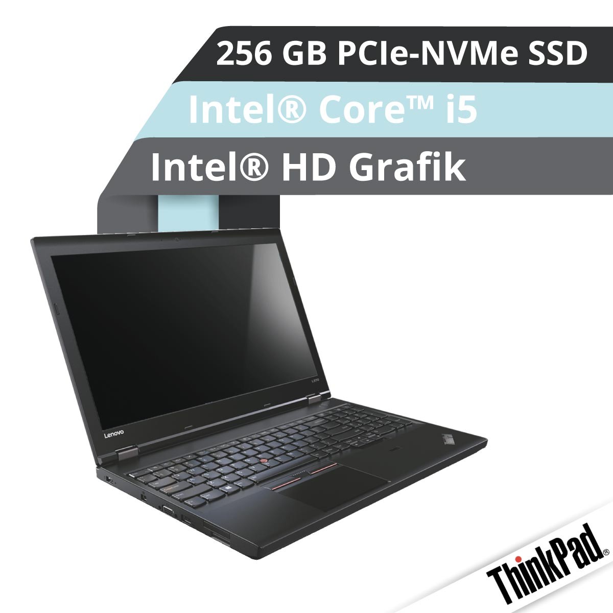 (EOL) Lenovo™ ThinkPad® T470 Notebook Modell 20HE-S2SF